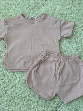 Zara Pink Baby Set